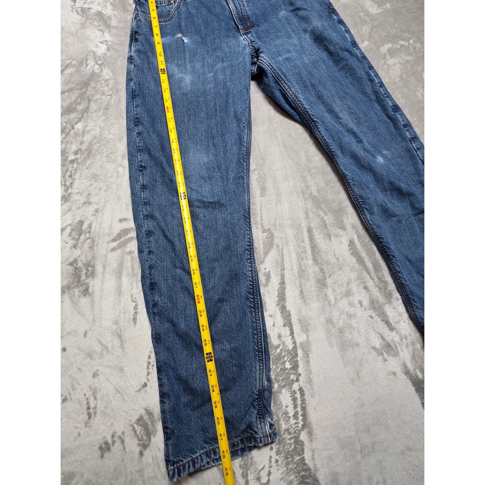 Carhartt Relaxed Fit Jeans Mens 36x32 Blue Denim Workwear Carpenter Work Pants - Picture 5 of 9